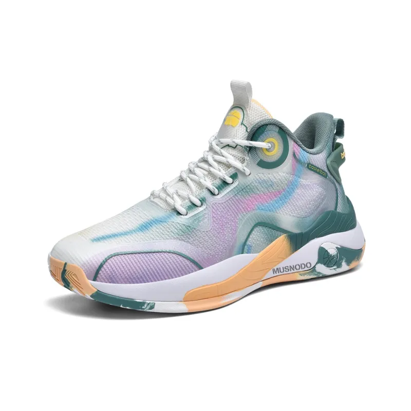 MUSNODO Mid Top Basketball Shoes Men's-13