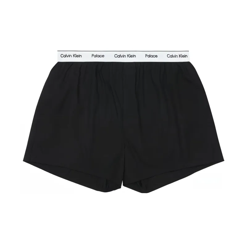 PALACE X Calvin Klein Woven Boxers 2Pk 'Classic White/Black'-2