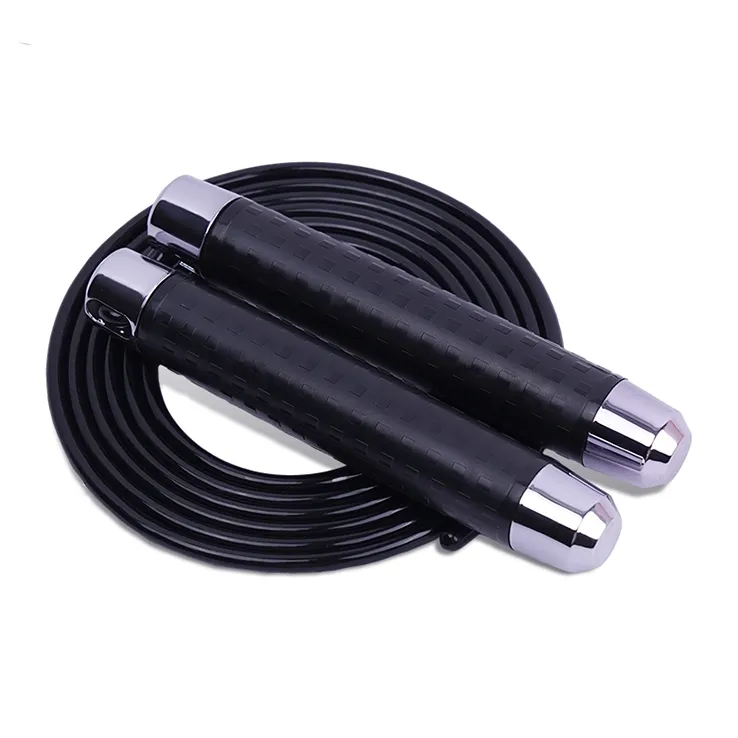 ZINGIS Fitness Training Non Countable Jump Ropes Adults Controller ABS Plastic 2.85m Black-0