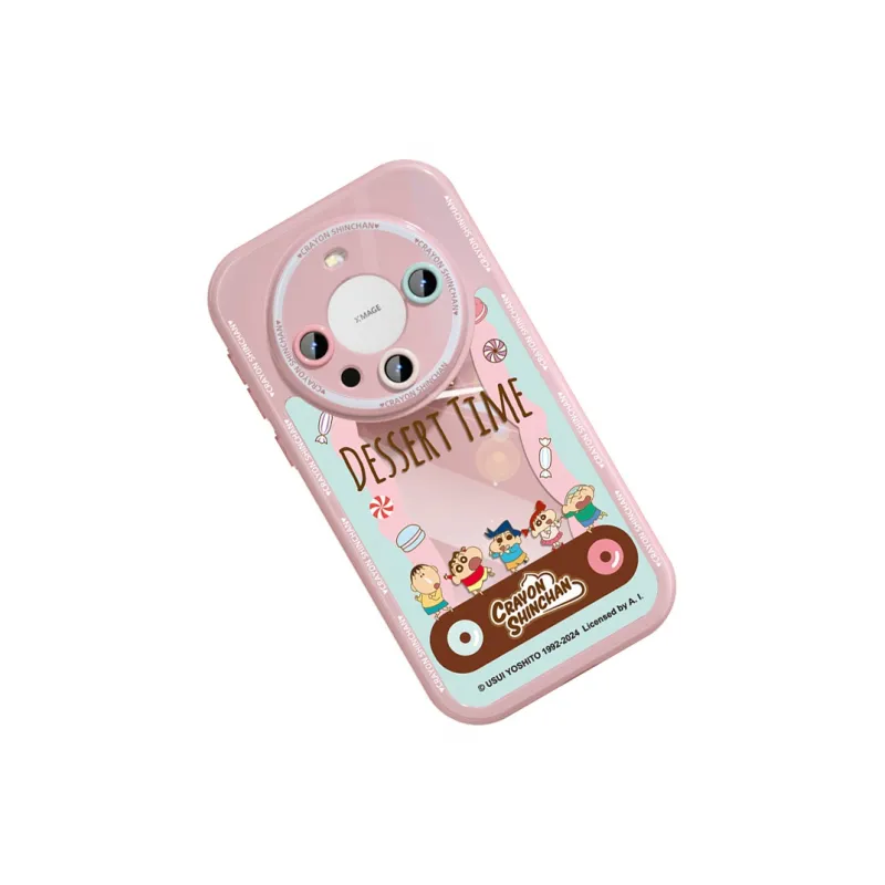 Sen Dog x SHINCHAN Acrylic Material Cartoon Transparent Phone Cases Compatible With Huawei Mate60Pro/50/40-11