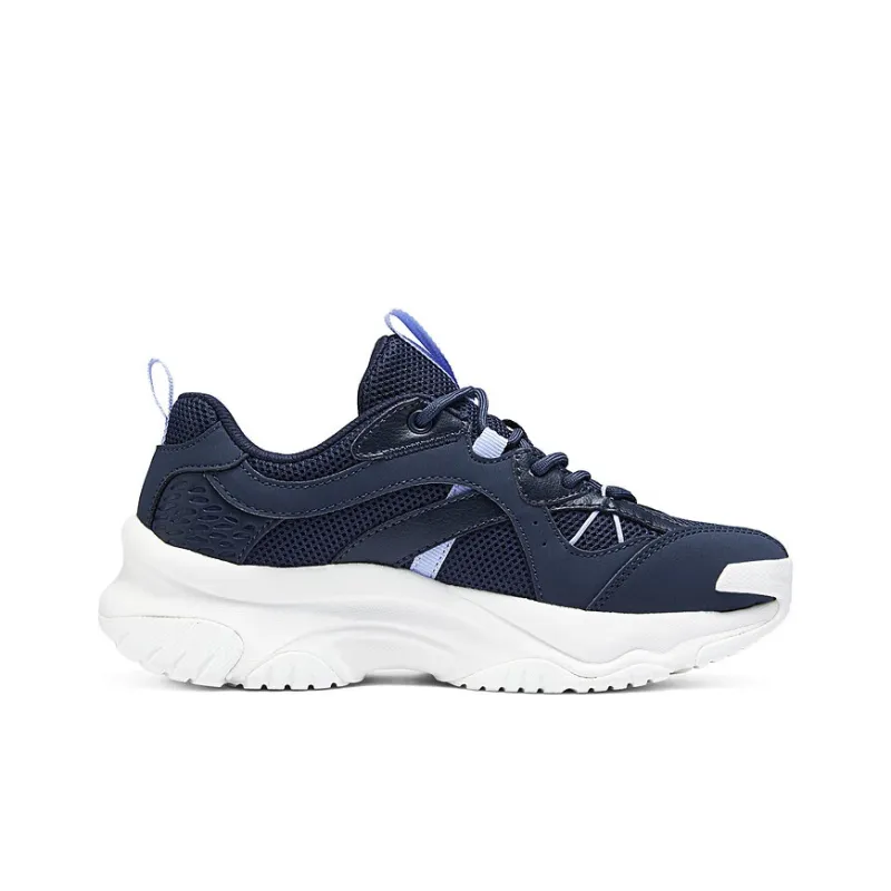 Skechers Anti Slip Wear Resistant Low Top Casual Shoes Women's Marine Blue-1