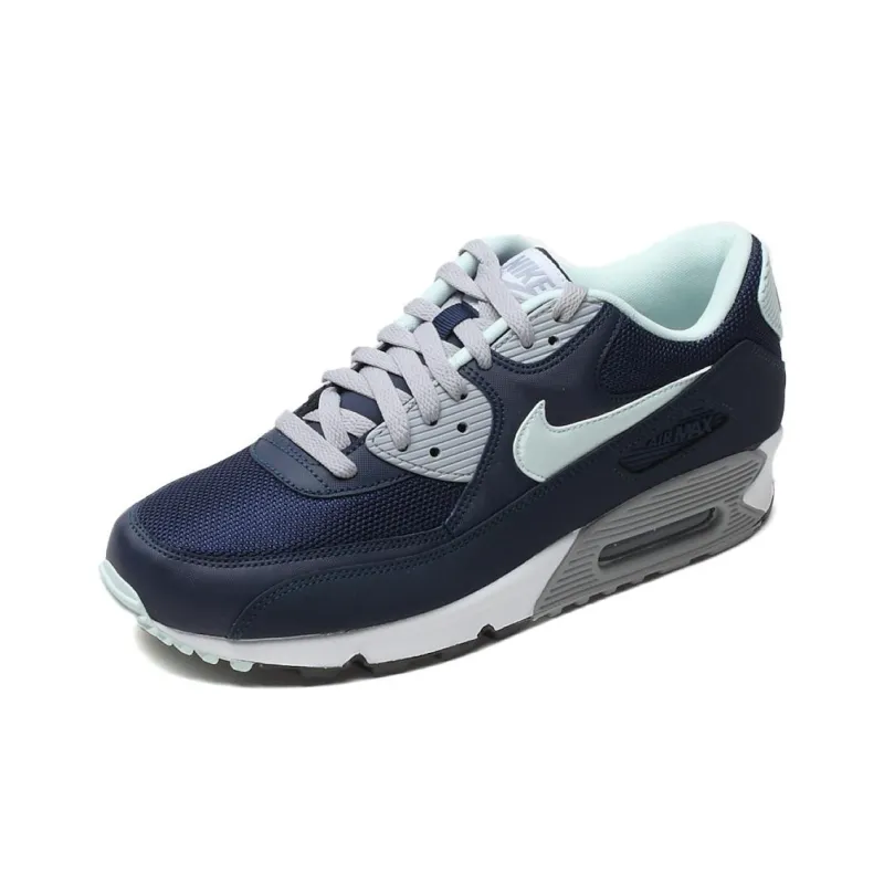 Nike Air Max 90 Cushioning Low Top Running Shoes Unisex Black-2