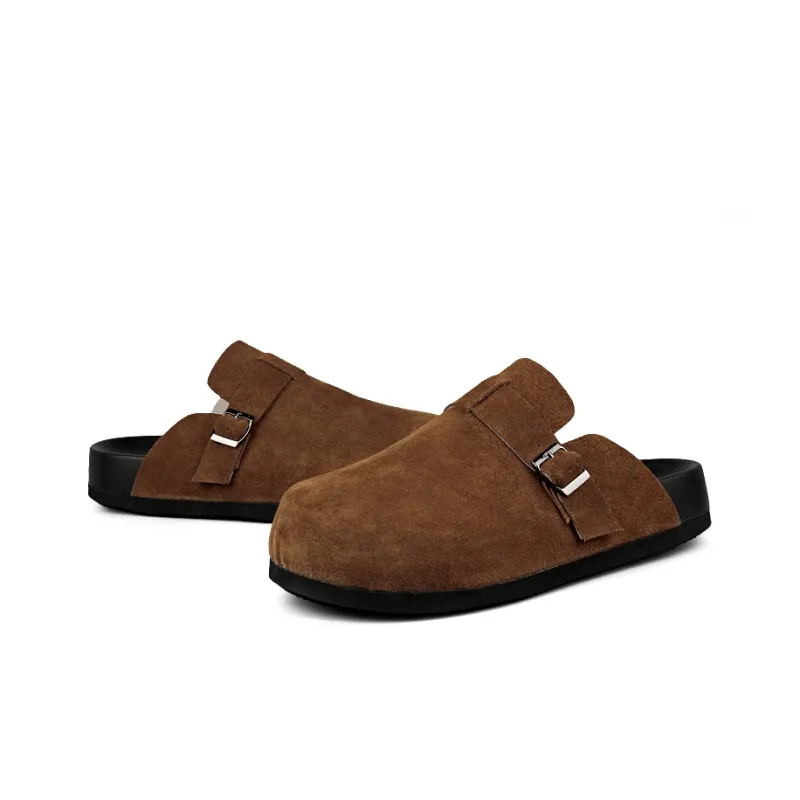 XIE SHE Abrasion Resistant Slip Resistant Wrap toe Slippers Unisex-11