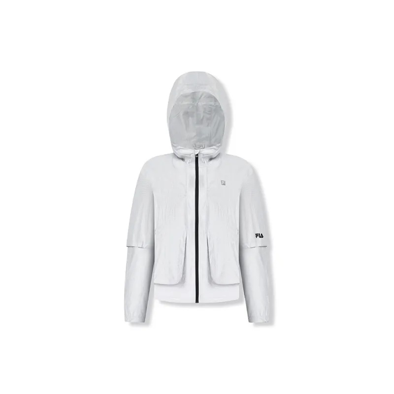 FILA Jacket Women's Shimmery Silver-2
