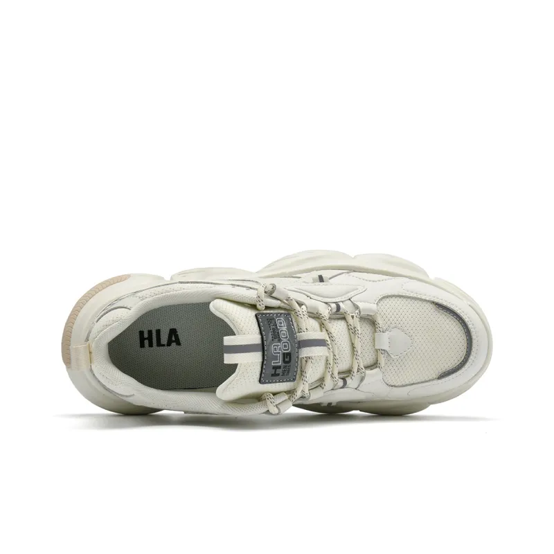HLA Trendy Breathable Height Increasing Versatile Casual Shoes Platform Men's Athletic Shoes Men's-9