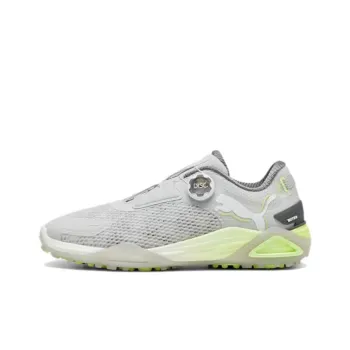 PUMA Shadowcat Nitro Disc Anti Slip Wear Resistant Low Top Golf Shoes Men's White Green