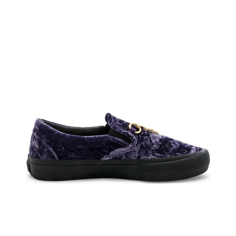 Vans Needles X Slip On 'Purple Velvet'-1
