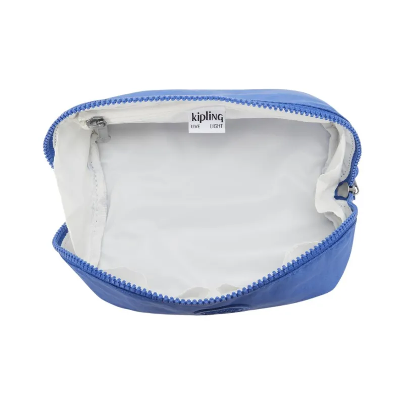 Kipling Recycled Polyamide Toiletry Bag Small Size Women's Havana Blue-3