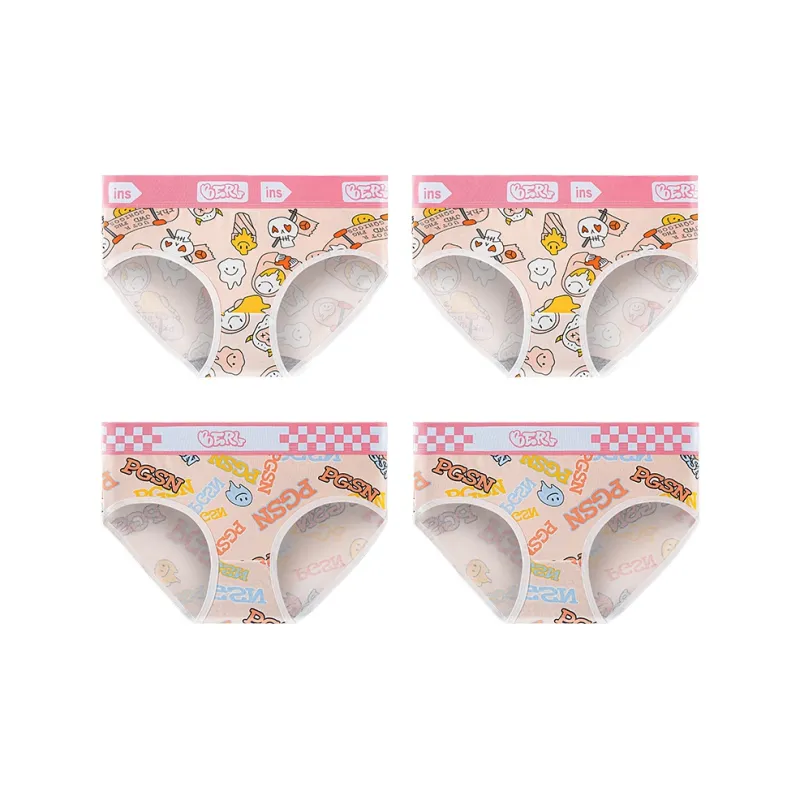 Disney Cotton Panties Women's 4 Pack-14