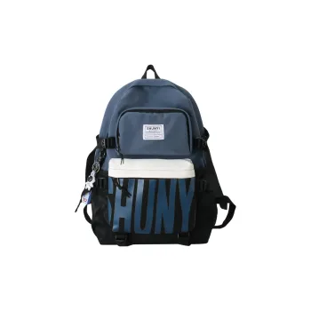Huangmu Nylon Backpack Unisex Multicolor