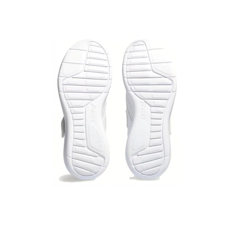 Asics Slip Resistant Low Top Running Shoes Unisex White-3
