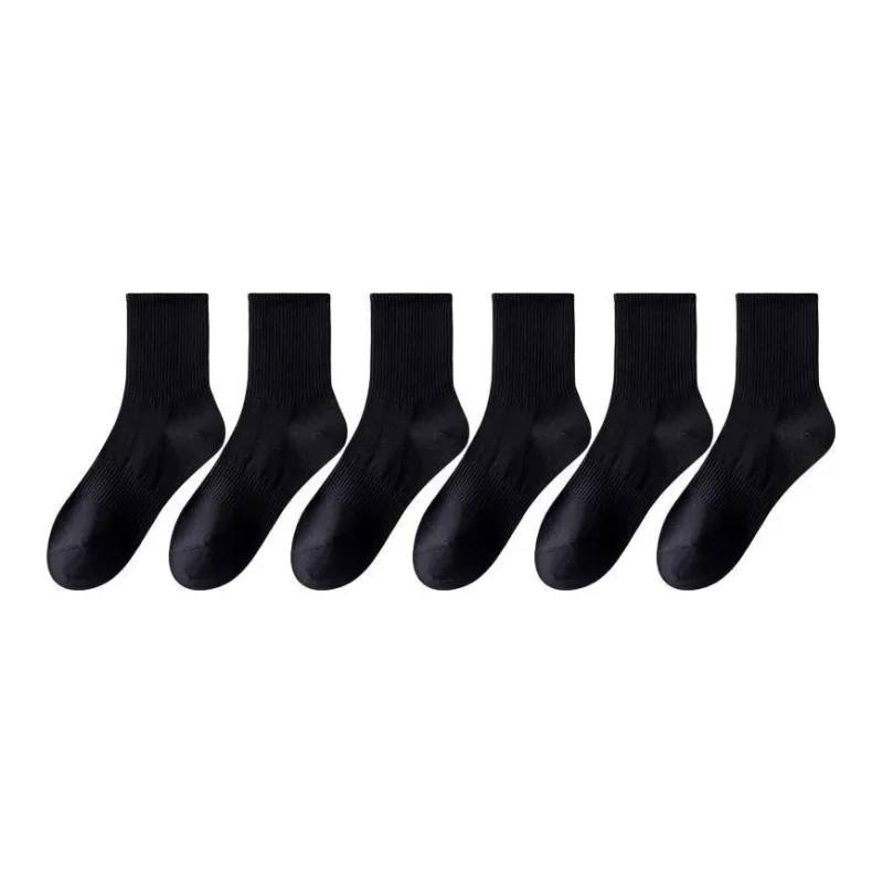MADALLO Mid Calf Socks Men's 6 Pack-3