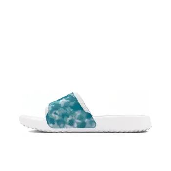 Under Armour Ignite Select Graphic Slides 'White Turquoise Tie Dye' Women's