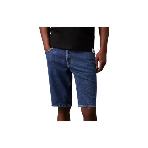 Calvin Klein Denim Shorts Men Dark Blue