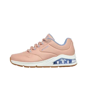 Skechers Uno 2 2nd Best Low Top Athleisure Casual Sports Shoe Pink Women's