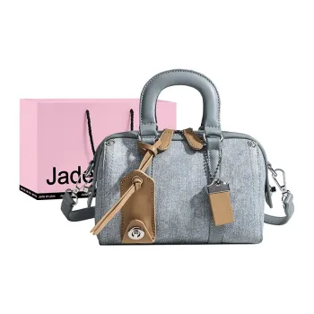 Jade En Plus PU Shoulder Bag Crossbody Bag Handbags Regular Women's Blue