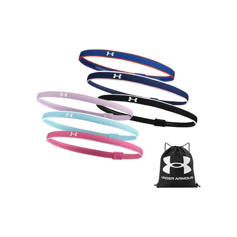 Under Armour Sweatbands Elastic 3 Pack, Multicolor Combination Unisex-8