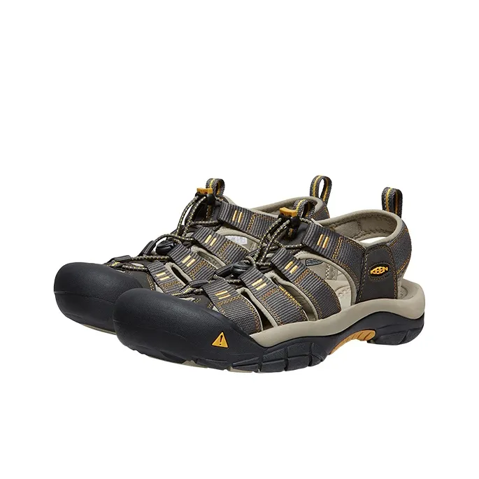 KEEN Newport H2 Breathable And Wear resistant River Trekking Shoes Men's Umber-3