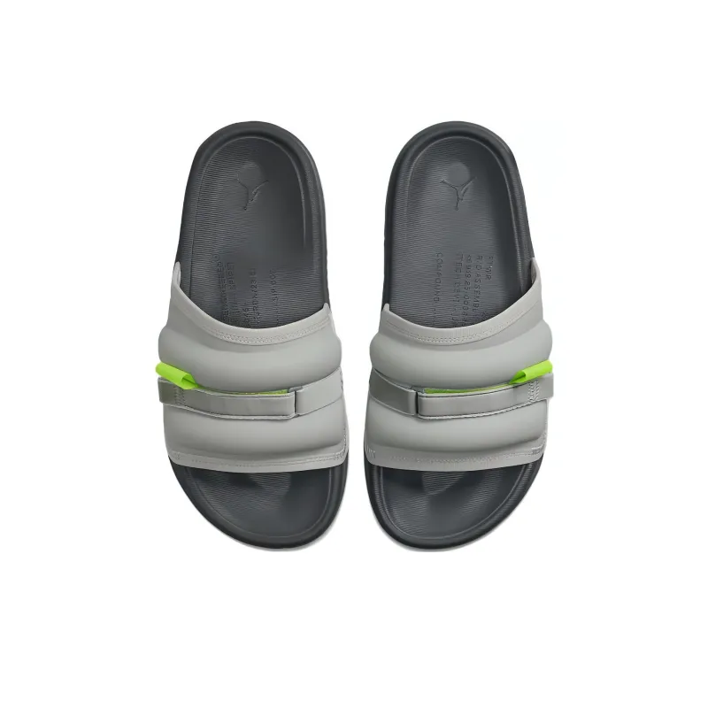 JORDAN Super Play Slide 'Silver Green Bean'-3