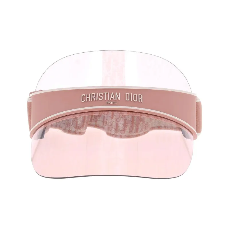 DIOR Plastic Fabrics Sun Protection Hats Women's Pink-1