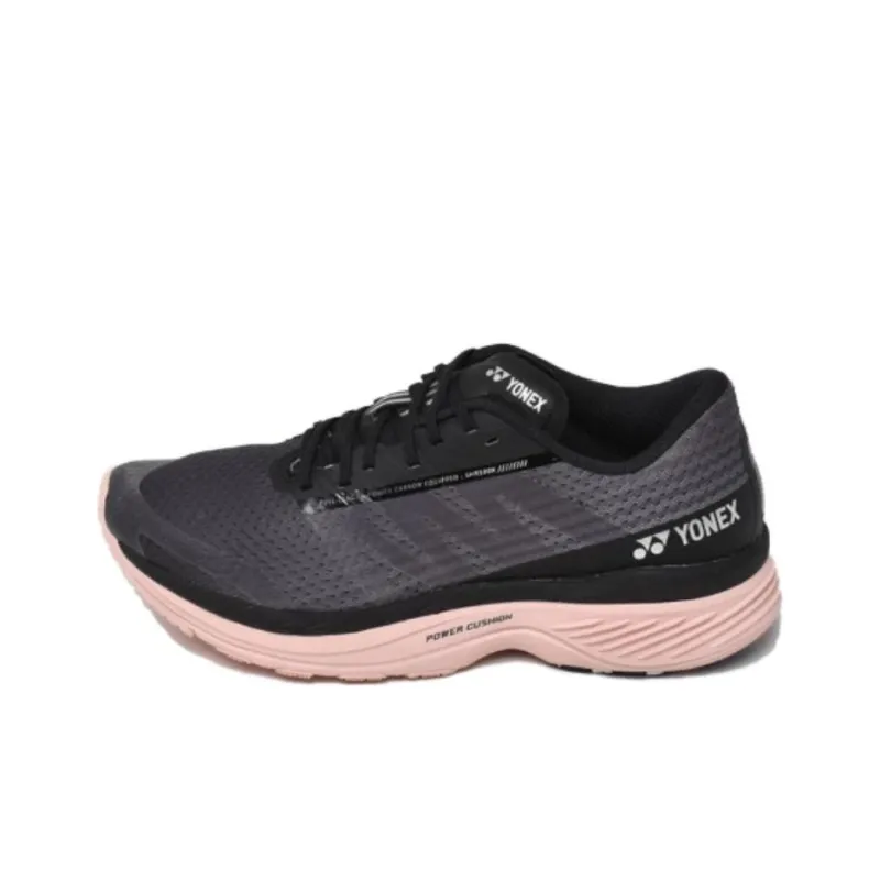 YONEX Shock Absorbers With Slip Resistant Features Low Top Running Shoes Women's Black-0