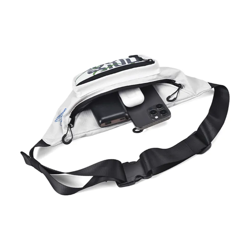 FINITE LOOP Fanny Packs White-3