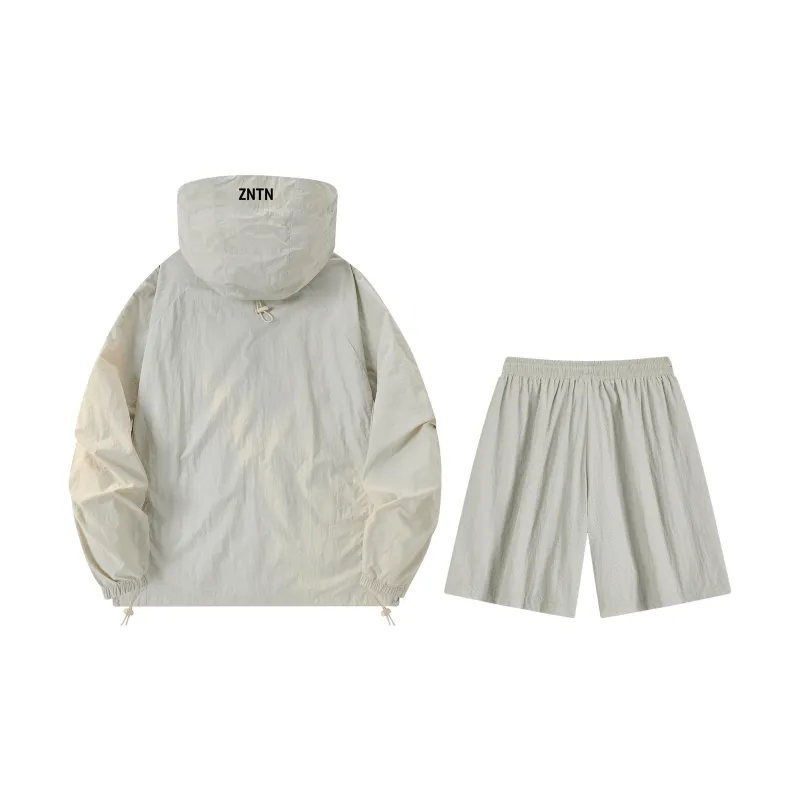 ZNTN Casual Suit Unisex Two Piece Set-3