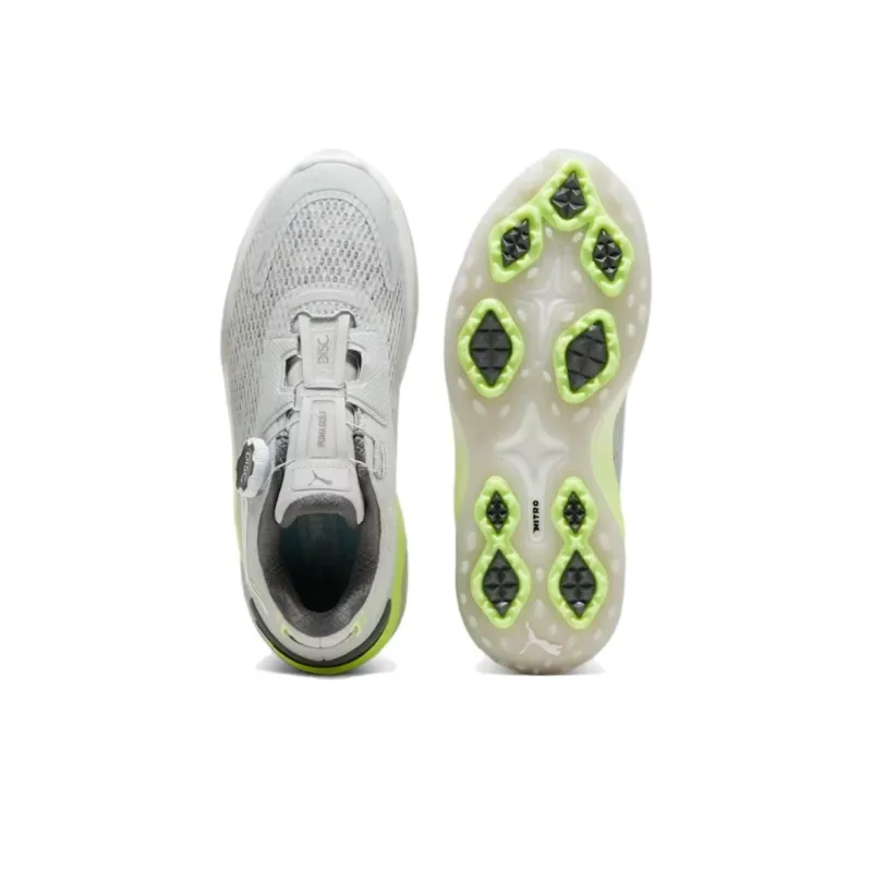 PUMA Shock Absorbers With Slip Resistant And Abrasion Resistant Properties Low Top Golf Shoes Women's White-3