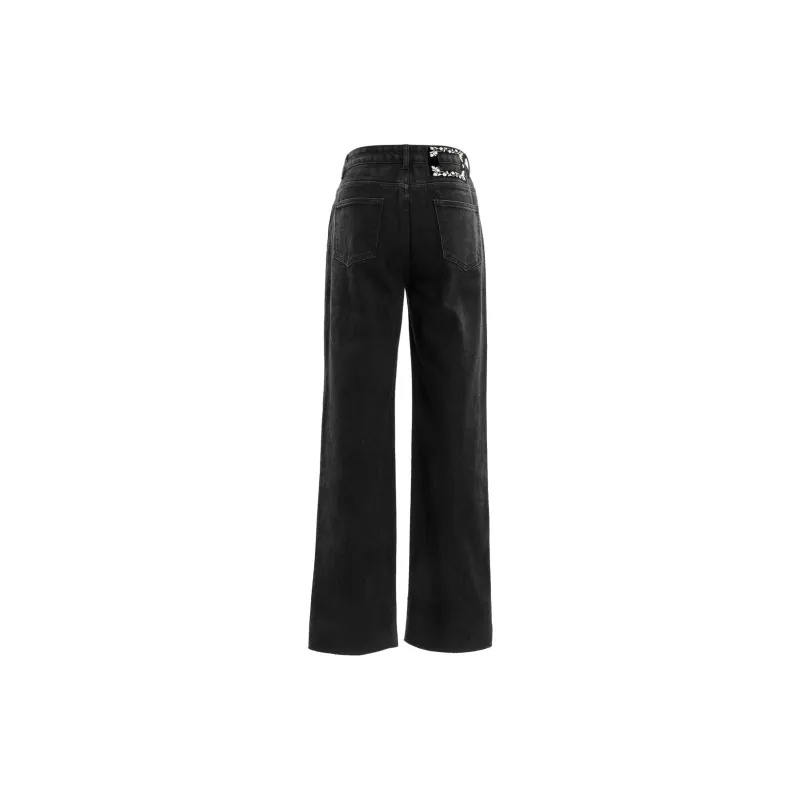 WE11DONE Jeans Women's Black-1