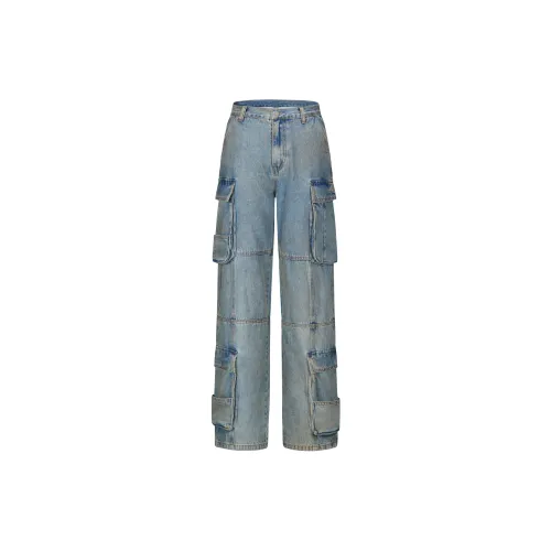 GAONCREW Jeans Unisex Light Blue