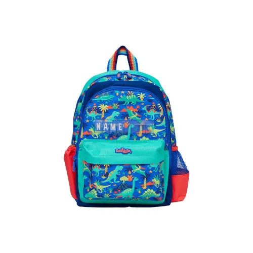 Smiggle Student Backpacks Blue Dinosaur