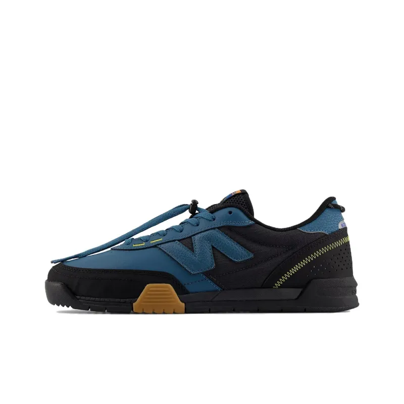 New Balance NB 440 Anti Slip Wear Resistant Low Top Skateboard Shoes Unisex Blue Black-0