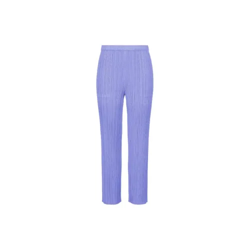 PLEATS PLEASE ISSEY MIYAKE Casual Pants Women's Light Blue