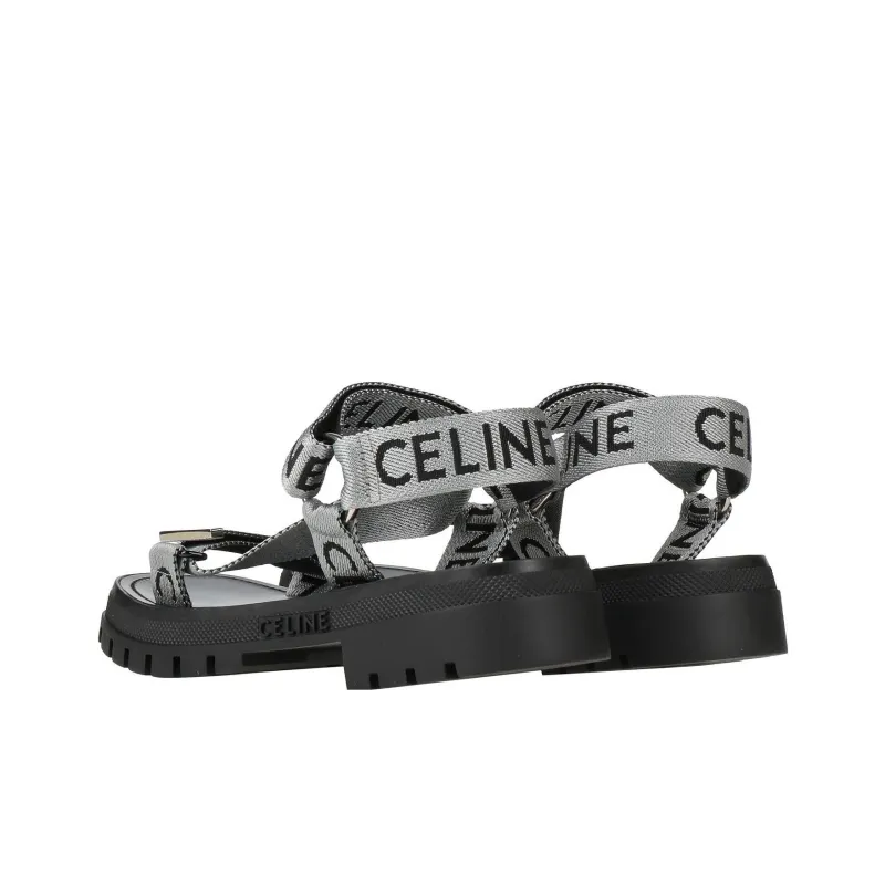 CELINE Beach Sandals Men's Gray-2