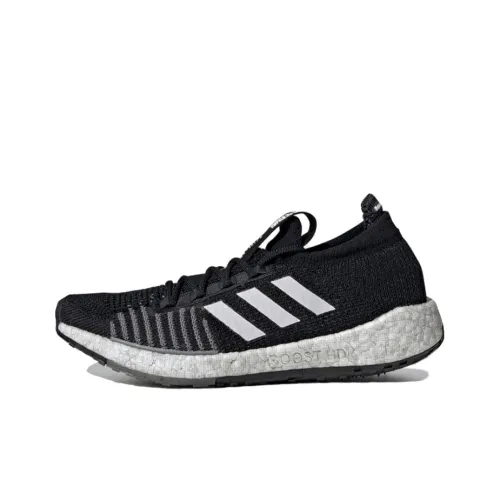 Adidas PulseBOOST Running Shoes Women's Low-Top Black/White/Grey