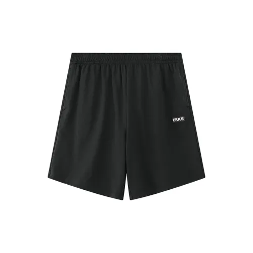 Erke Casual Shorts Men Black