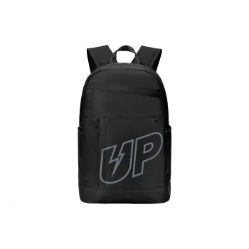 TURN UP Polyester Students Backpack Regular Unisex Black