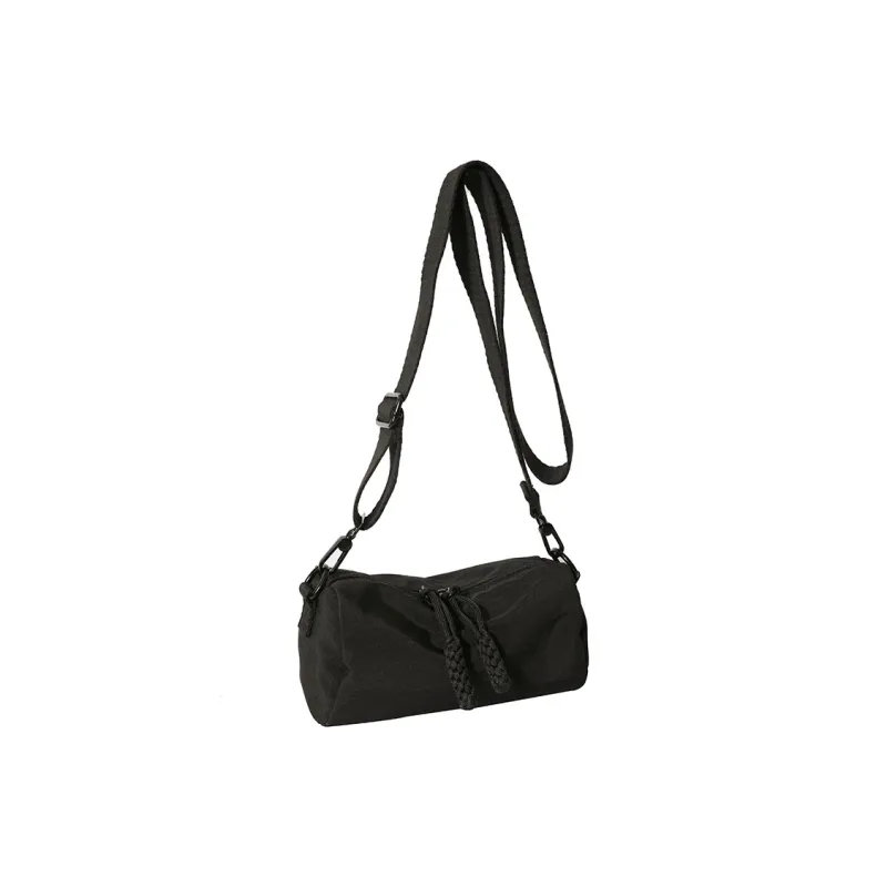 Morellybear Nylon Crossbody Bag Regular Women's Black/White-1