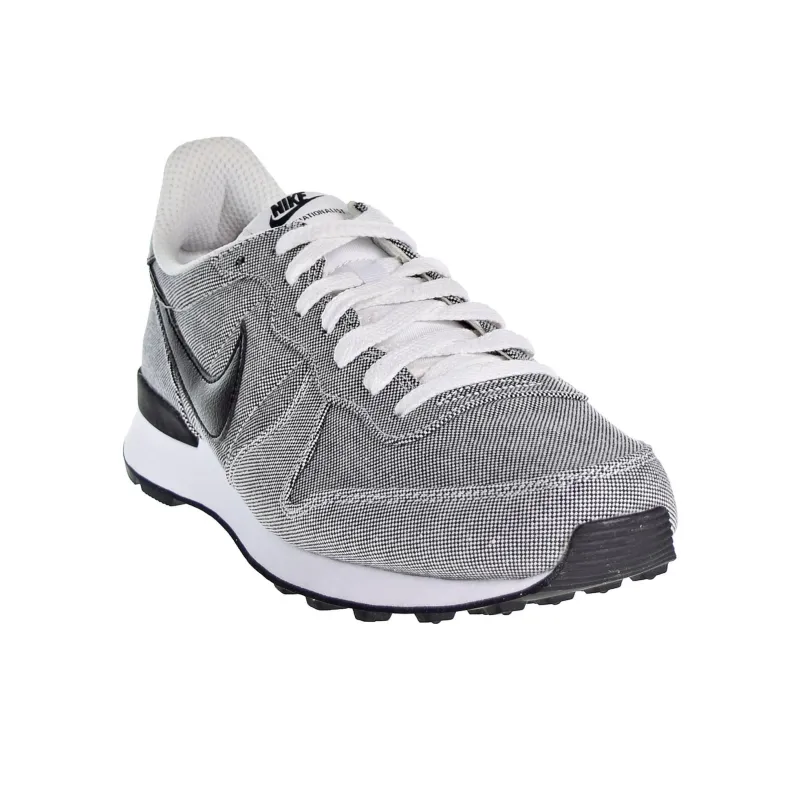 Nike Internationalist Premium Black White Canvas-2