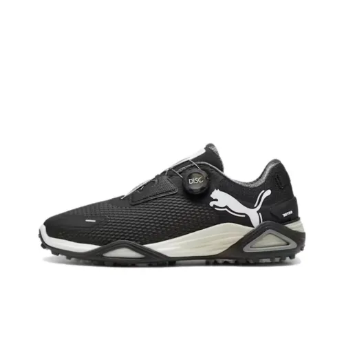 PUMA Shadowcat Golf Shoes Men Low-Top Black/White