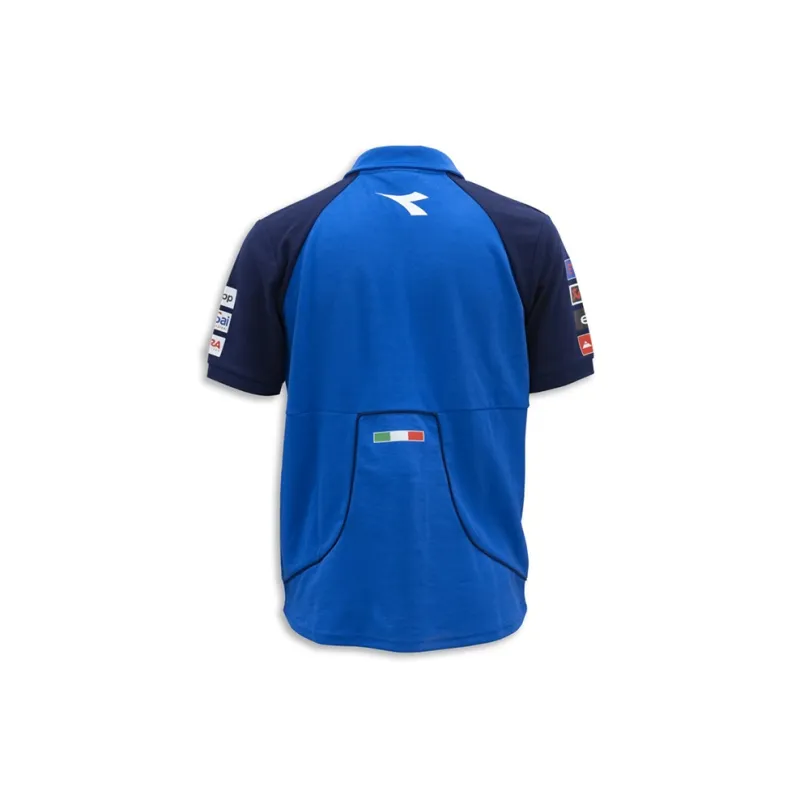 Ducati x Diadora T Shirt Unisex Dark Blue-1