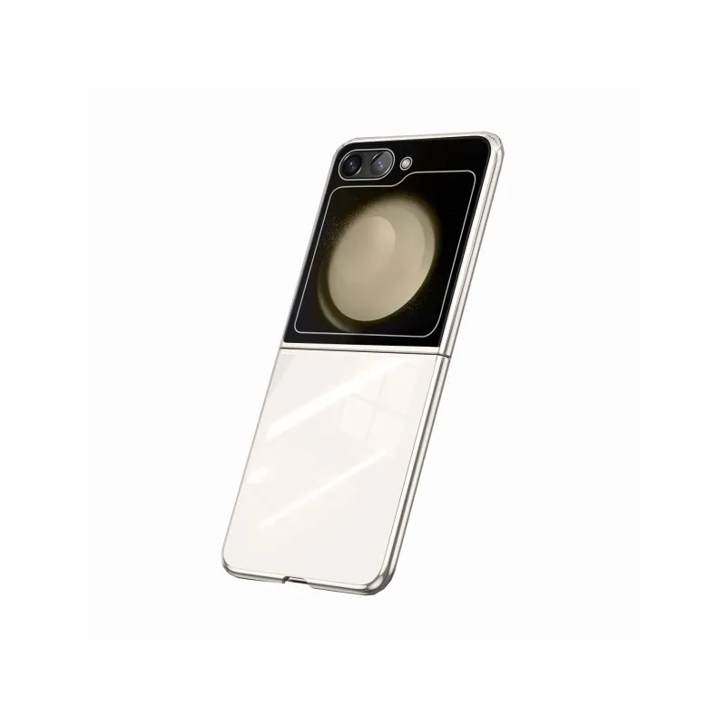 Hanno Acrylic Material Phone Cases Compatible With Samsung Galaxy Z Flip 5/4.-4
