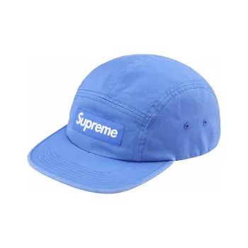 Supreme Washed Linen Camp Cap