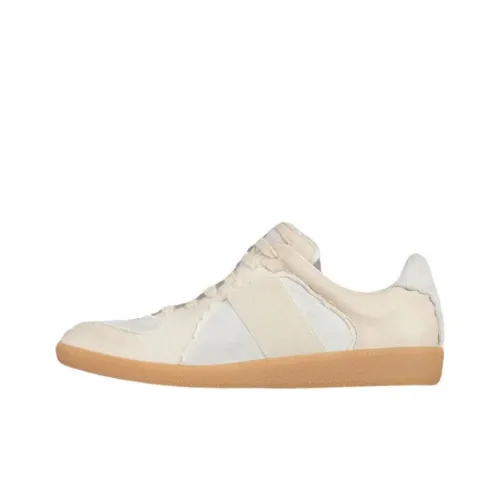 Maison Margiela Replica Skateboard Shoes Men Low-Top Light Brown