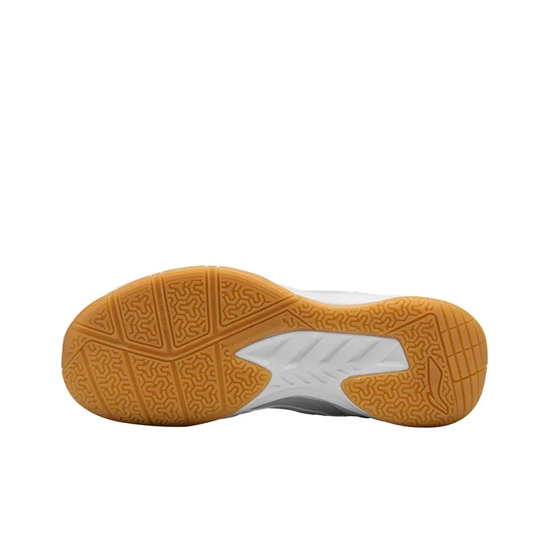 LiNing Feather Cushioning, Slip Resistant, Abrasion Resistant, Breathable Low Top Badminton Shoes Unisex White Black-9