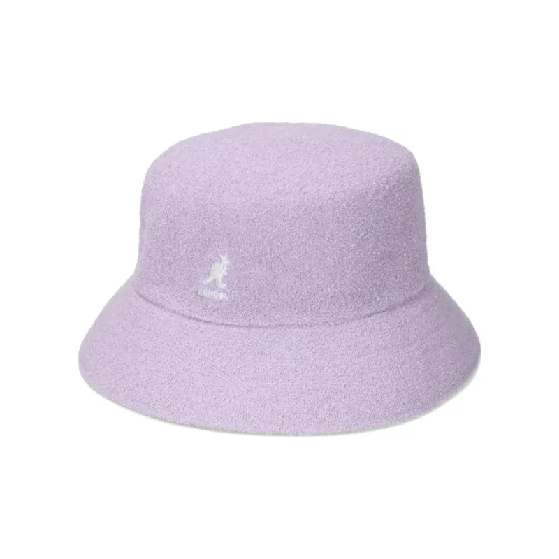 KANGOL Polyester Acrylic Nylon Bucket Hats Unisex Lavender-0