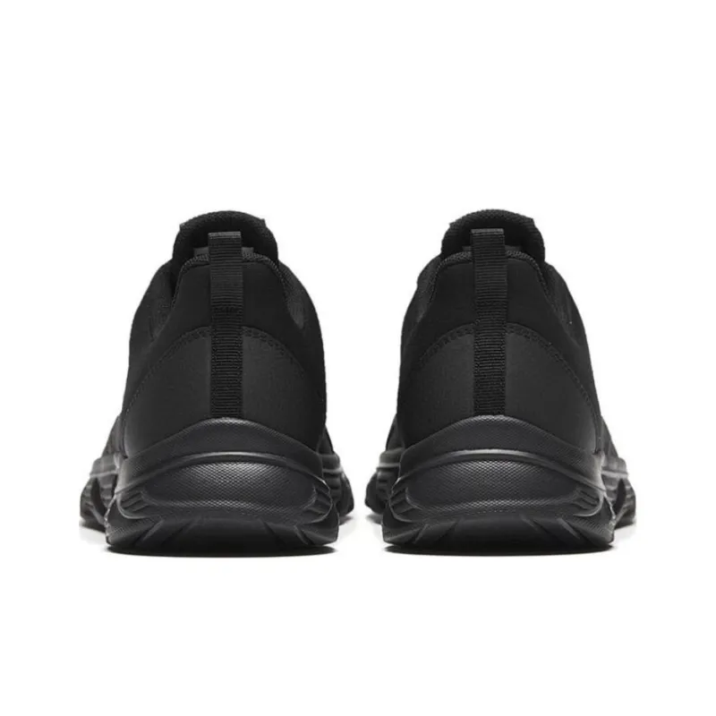 Anta Slip Resistant Low Top Running Shoes Men's Black-3