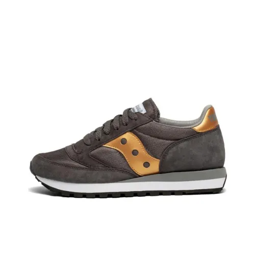 Saucony Jazz 81 Running Shoes Women's Low-Top Gray/Gold