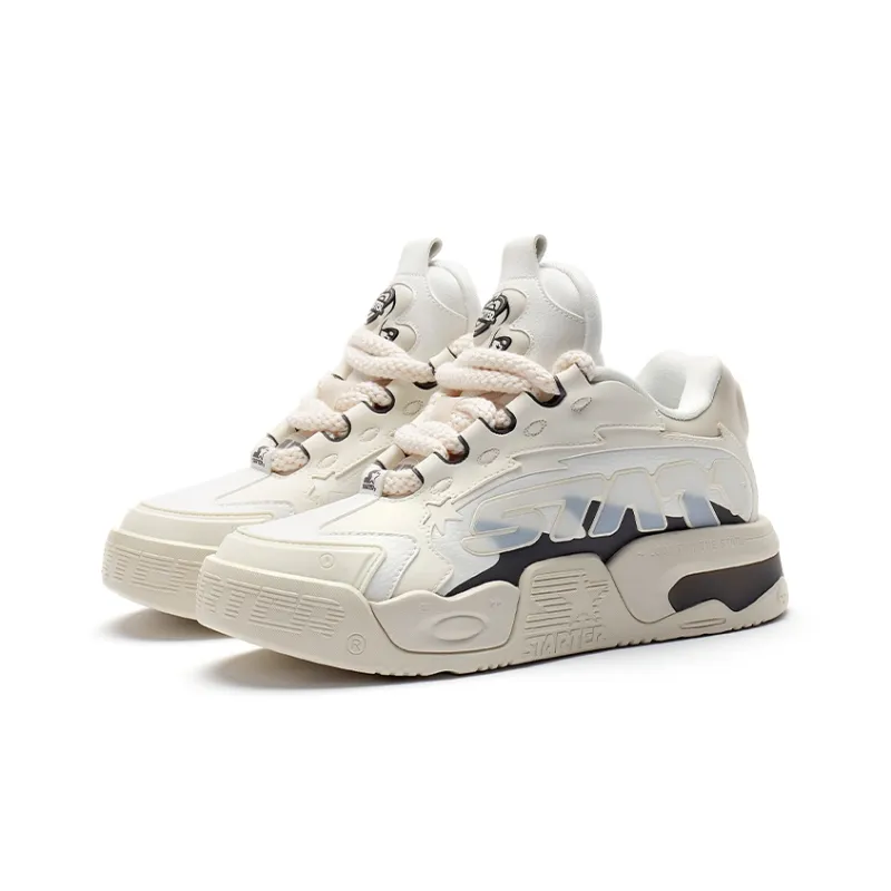 STARTER Vol Series Skateboard Shoes Men Low Top White-2