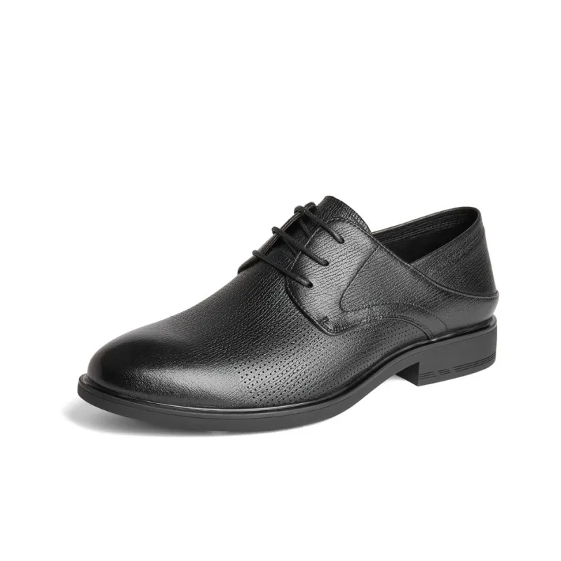 BELLE Dress Shoes Men Low-Top Black-1